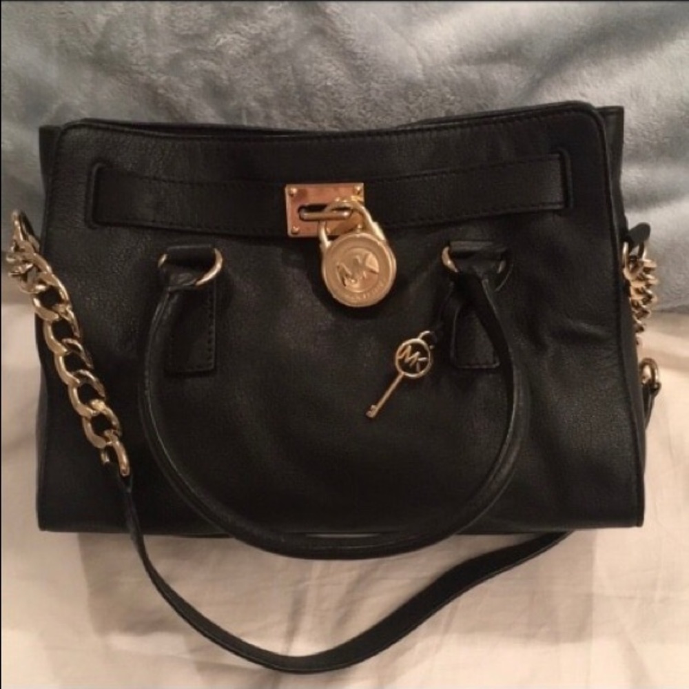 Michael Kors Hamilton Black Tote